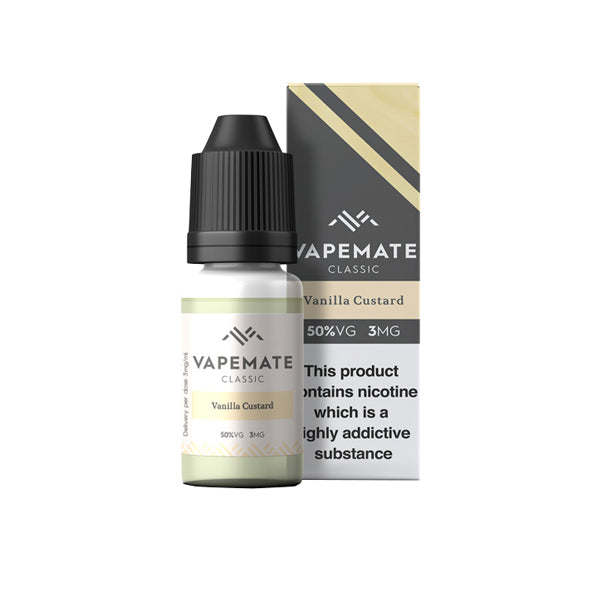 Vapemate Classic 0mg 10ml E-Sıvı (70VG/30PG)