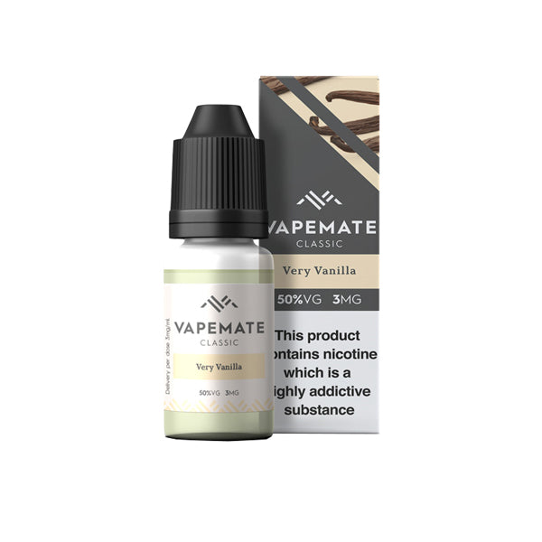 Vapemate Classic 0mg 10ml E-Sıvı (70VG/30PG)