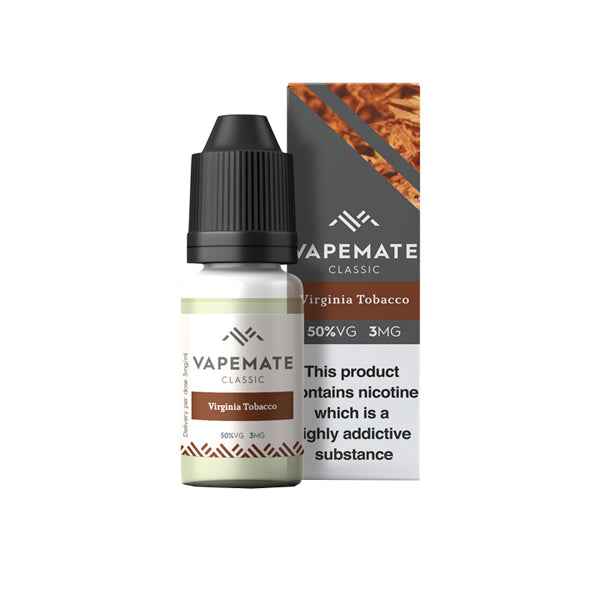 Vapemate Classic 0mg 10ml E-Sıvı (70VG/30PG)