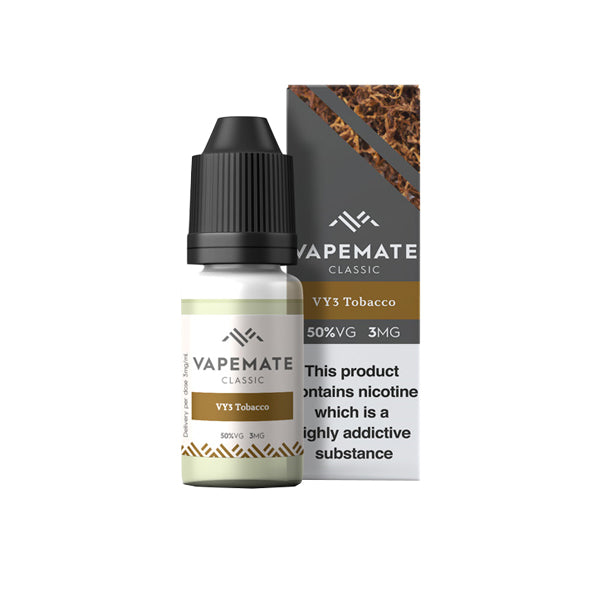 Vapemate Classic 0mg 10ml E-Sıvı (70VG/30PG)