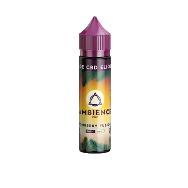 Ambience CBD Eliquids 1000mg CBD 60ml