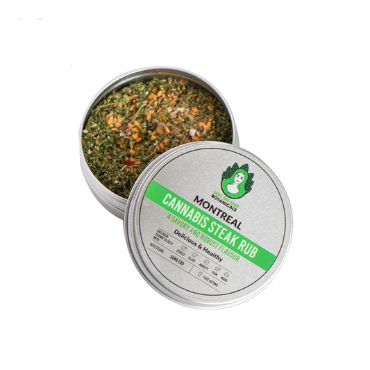 Body and Mind Botanicals 50mg CBD Cannabis Steak Rub - Montreal