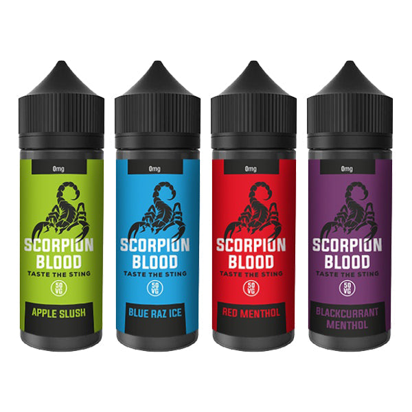 Scorpion Blood 50ml Shortfills 0mg (50VG/50PG)