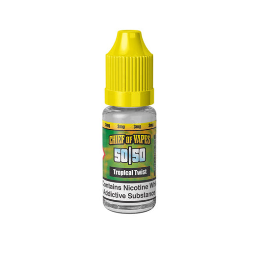 Chief of Vapes 3mg 10ML E-Liquids (50VG/50PG)