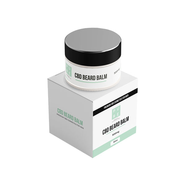 Pure 500mg CBD Beard Balm - 50g