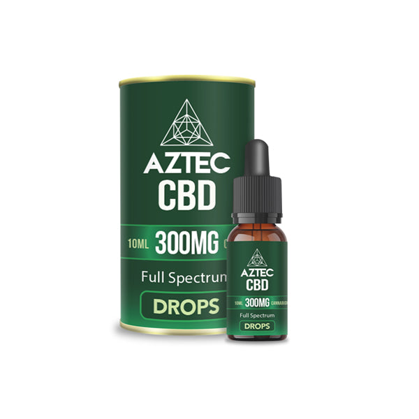 Aztek CBD Tam Spektrumlu Kenevir Yağı 300mg CBD 10ml