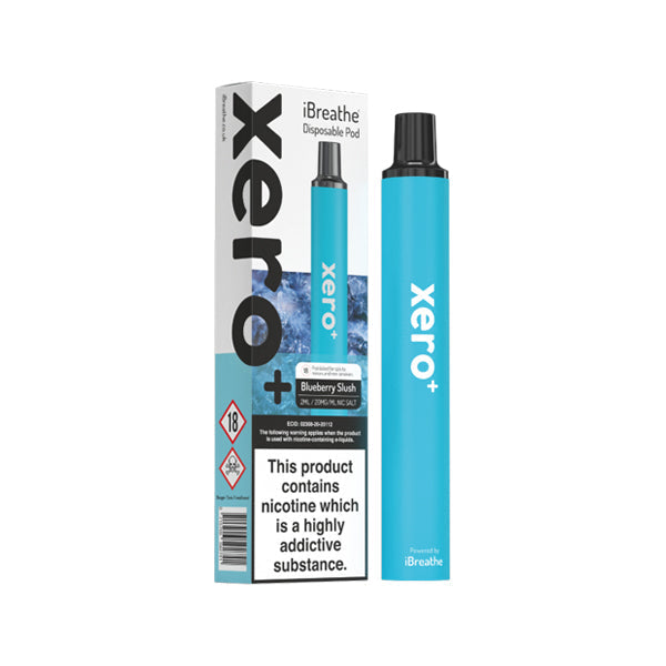 20mg iBreathe Xero+ desechable Vape Pod 600 bocanadas