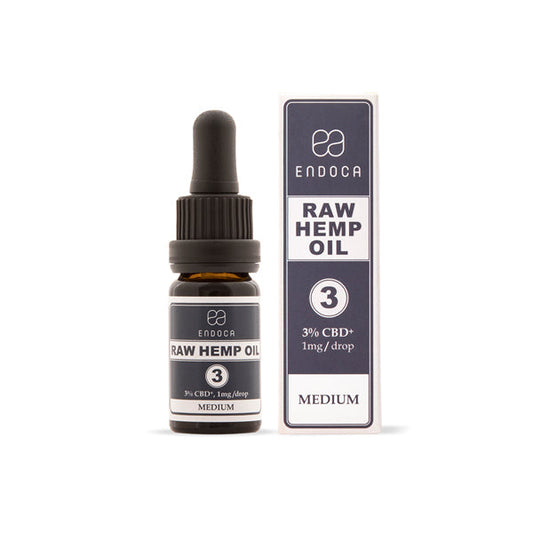 Endoca 300mg CBD+CBDa RAW Kenevir Yağı Damlaları 10ml