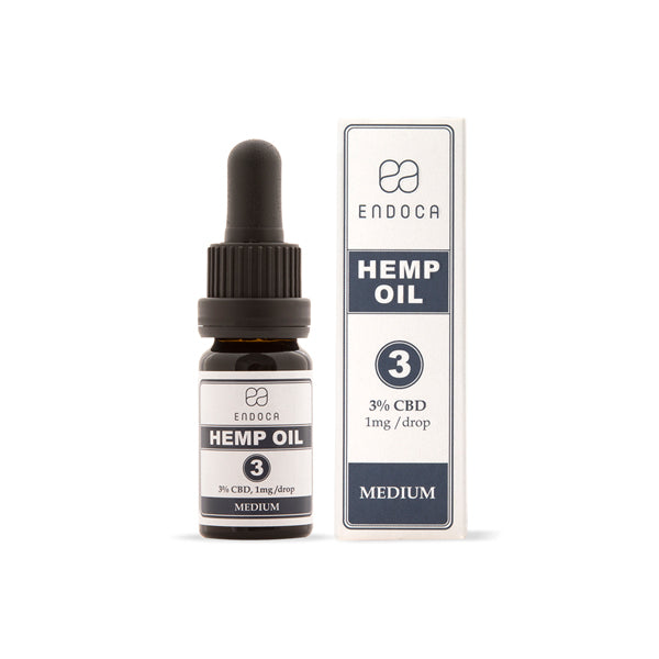 Endoca 300mg CBD Kenevir Yağı 10ml Damla