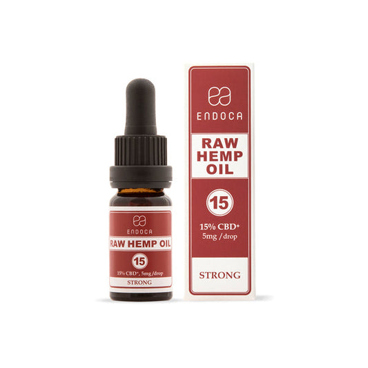 Endoca 1500mg CBD+CBDa RAW Gotas de aceite de cáñamo 10ml