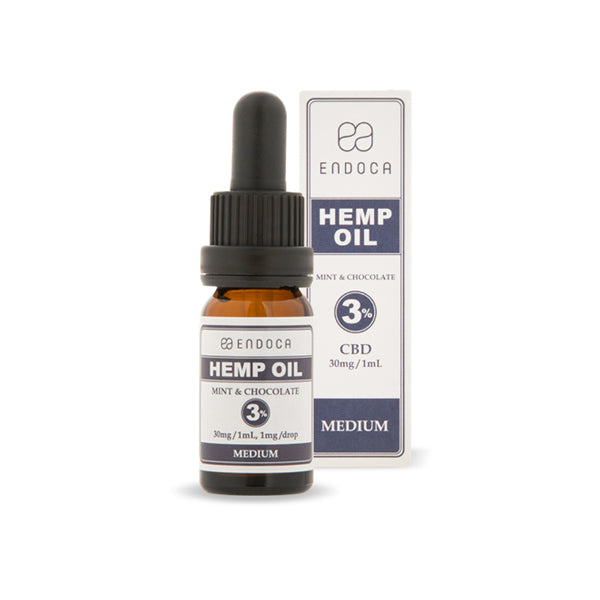 Endoca 300mg CBD Kenevir Yağı Damla Nane ve Çikolata - 10ml