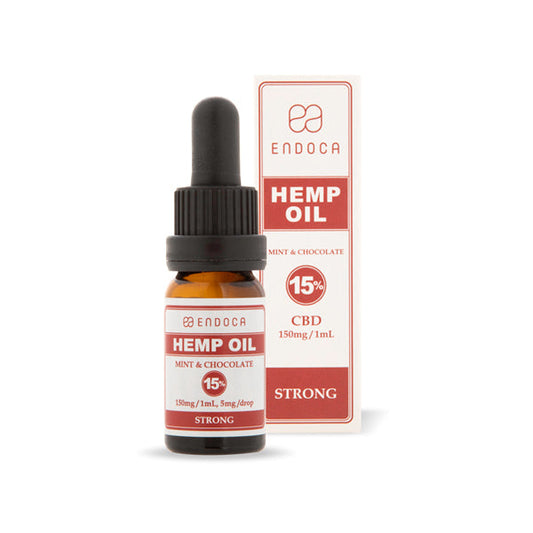 Endoca 1500mg CBD Kenevir Yağı Damla Nane ve Çikolata - 10ml