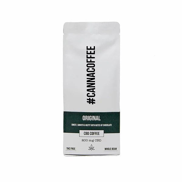 Cannacoffee 200mg CBD Original CBD Whole Bean Coffee