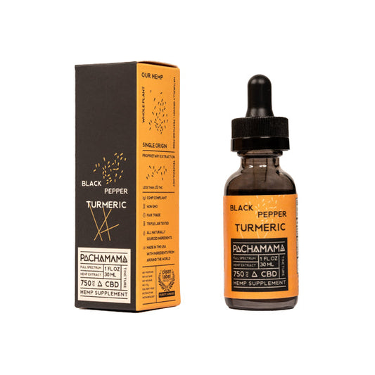 Pachamama 750mg CBD Tentür Yağı 30ml - Doğal