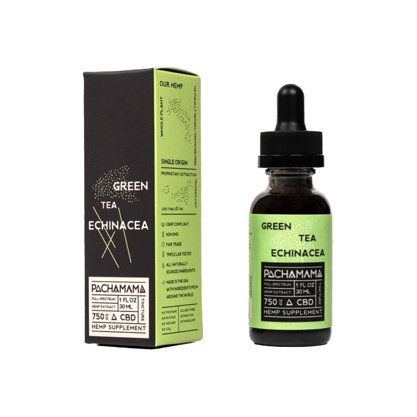 Pachamama 750mg CBD Tentür Yağı 30ml - Doğal