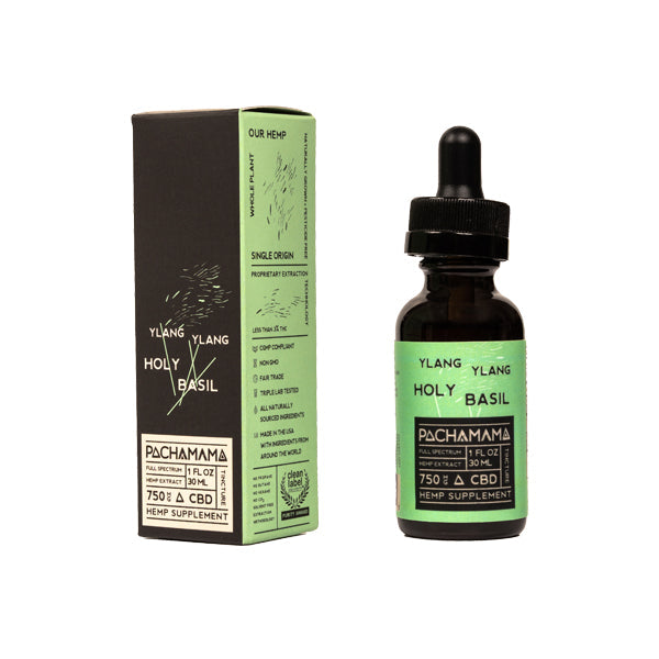 Pachamama 750mg CBD Tentür Yağı 30ml - Doğal