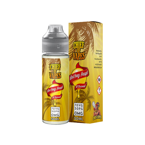 Jefe de Vapes 0mg 50ml Shortfill (70VG/30PG)