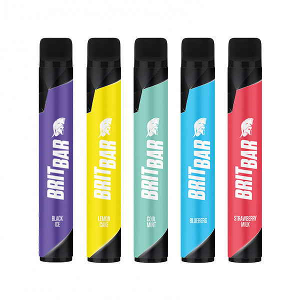 20mg Brit Bar Tek Kullanımlık Vape Cihazı 575 Puffs