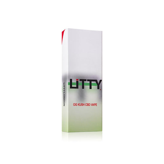 Litty 40% Amplio Espectro CBD Vape Pen &amp; Kit - OG Kush