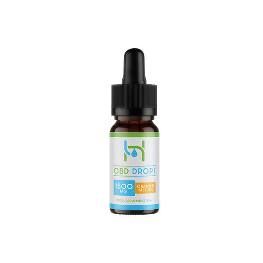 Horizon Labs Orange 1500mg CBD MCT Tentür Yağı - 10ml