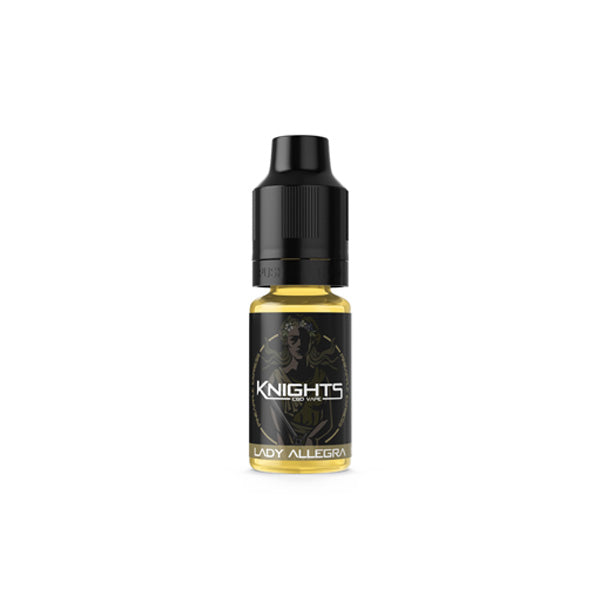 Knights CBD 500mg Broad Spectrum CBD Vape E-liquid 10ml (70PG/30VG) (BUY 1 GET 2 FREE)