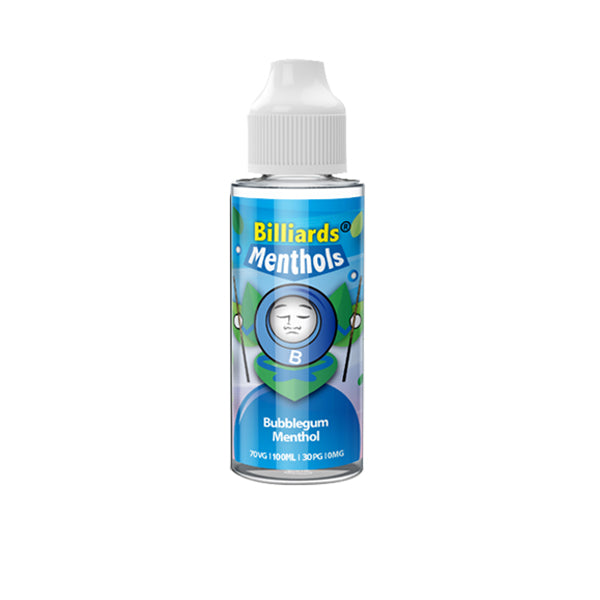 Bilardo Mentol Aralığı 100ml Shortfill 0mg (70VG/30PG)