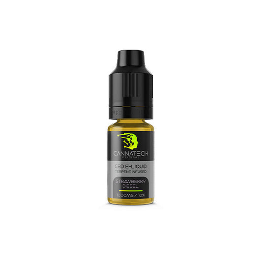 Cannatech 250mg Terpene Infused CBD E-liquid 10ml (70PG/30VG)