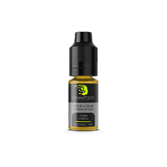 Cannatech 1000mg Terpene Infused CBD E-liquid 10ml (70PG/30VG)