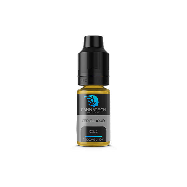 Cannatech 250mg CBD Isolate CBD E-liquid 10ml (70PG/30VG)