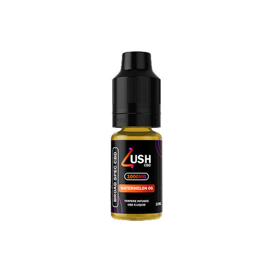 Lush CBD 250mg Terpene Infused Broad Spectrum CBD E-liquid 10ml (70PG/30VG)