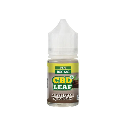 CBD Leaf 1000mg 30ml Shortfill E-Liquid (70VG/30PG)