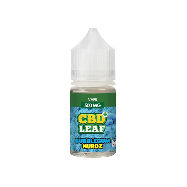 CBD Leaf 500mg 30ml Shortfill E-Liquid (70VG/30PG)