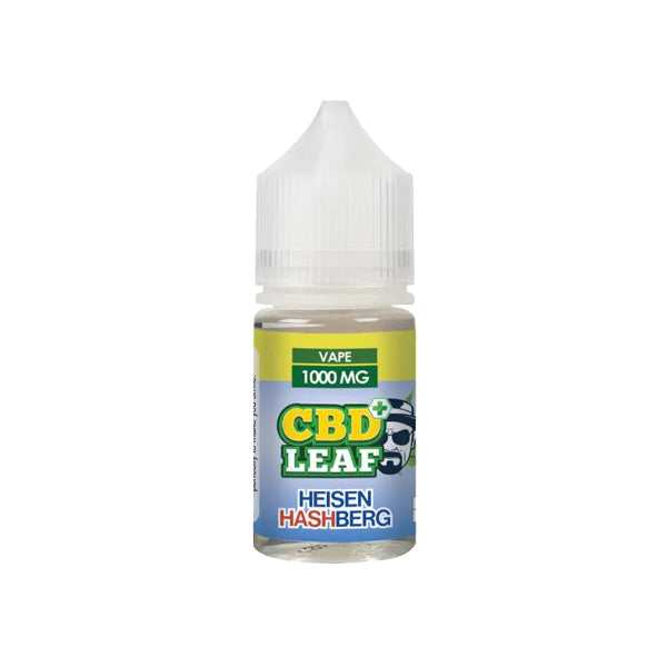 CBD Leaf 1000mg 30ml Shortfill E-Liquid (70VG/30PG)