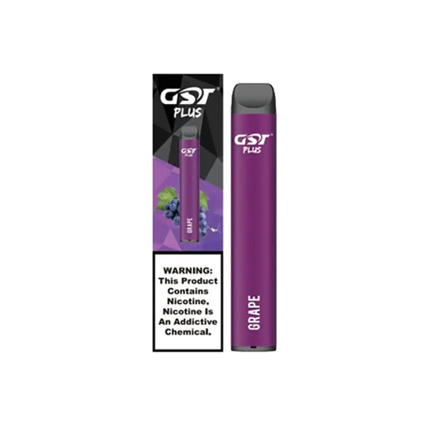 20mg GST Plus Disposable Vape Pod 800 Puffs