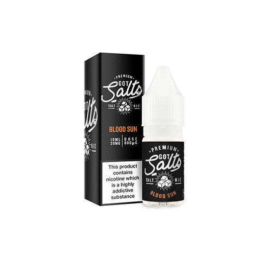 20MG Premium Got Salts 10ML Sabor Nic Salts