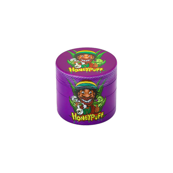 Juego de regalo de molinillo y pipa de metal Honey Puff - GS1152 (SET239-HP)