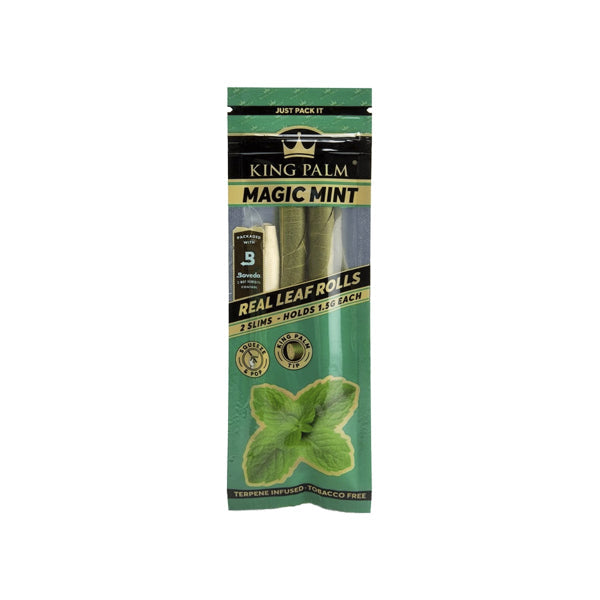 2 rollos King Palm Flavored Slim 1.5G