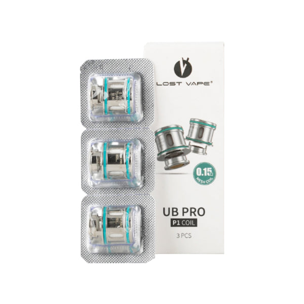 Lost Vape UB Pro Coils Replacement Coils P1 0.15 Ohm/P3 0.3 Ohm