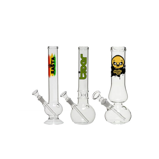 12" Mix Designed Glass Bong - GB29