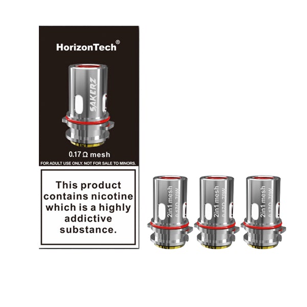 Horizon Tech Sakerz 2'si 1 Arada Mesh Bobinler 0.17ohm