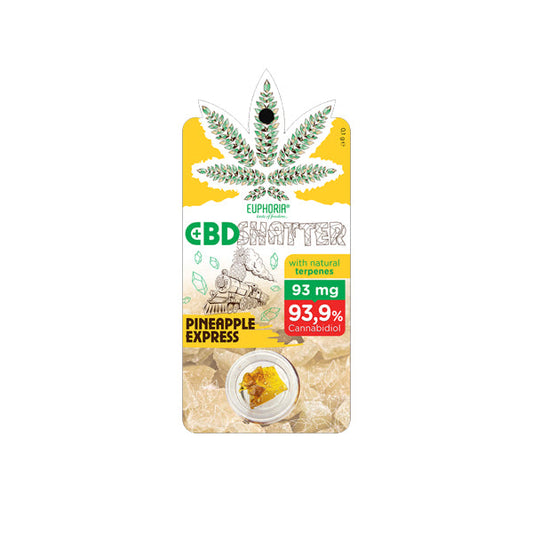 Euphoria 93mg CBD Paramparça Ananas Ekspres 0.1g