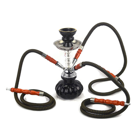 Small 3 Hose Shisha Hookah - Assorted Colours