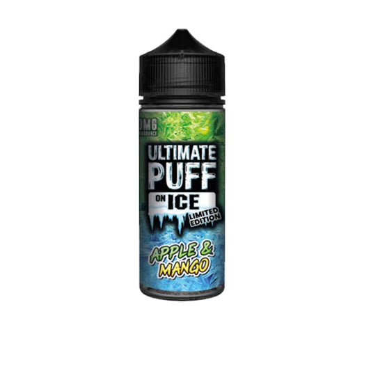 Ultimate Puff On Ice 0mg 100ml Kısa Doldurma (70VG/30PG)