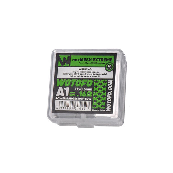 Wotofo NexMesh Mesh Strips 0.16ohms/ 0.15ohms/0.13ohms