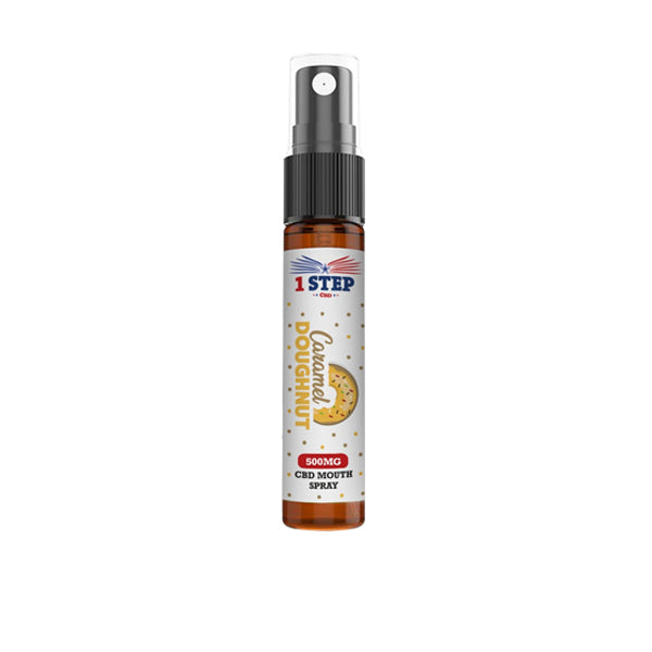 1 Step CBD 500mg CBD Mouth Spray 10ml (BUY 1 GET 1 FREE)