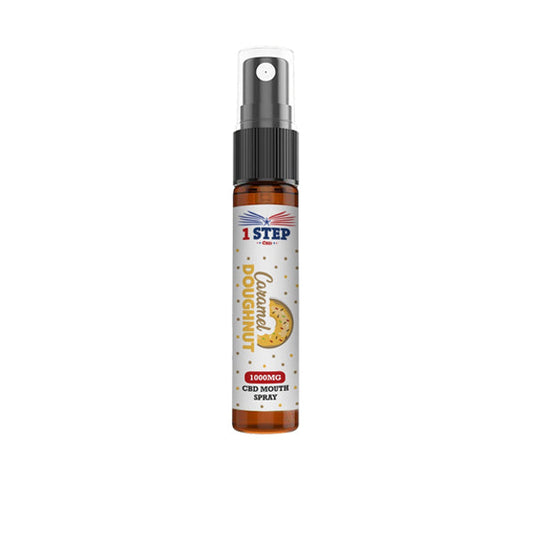 1 Step CBD 1000mg CBD Mouth Spray 10ml (BUY 1 GET 1 FREE)