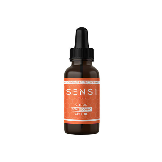 Sensi CBD 5000mg CBD Geniş Spektrumlu Tentür Yağı 30ml (1 SATIN AL 1 BEDAVA)