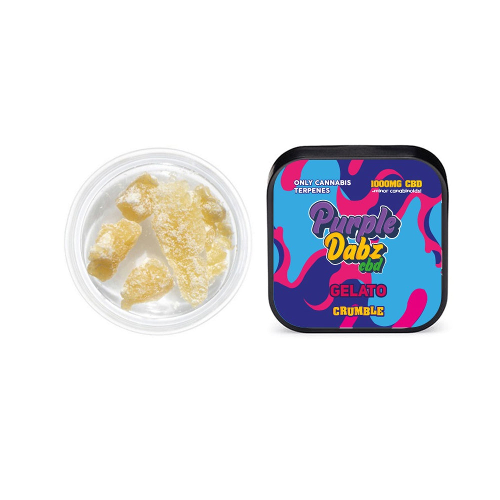 Purple Dabz de Purple Dank 1000mg CBD Crumble - Helado (COMPRE 1 OBTENGA 1 GRATIS)