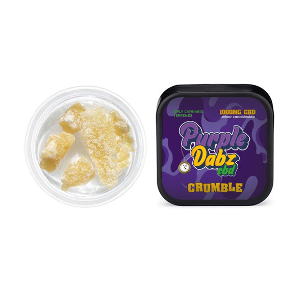 Purple Dabz de Purple Dank 1000mg CBD Crumble - Original (COMPRE 1 OBTENGA 1 GRATIS)