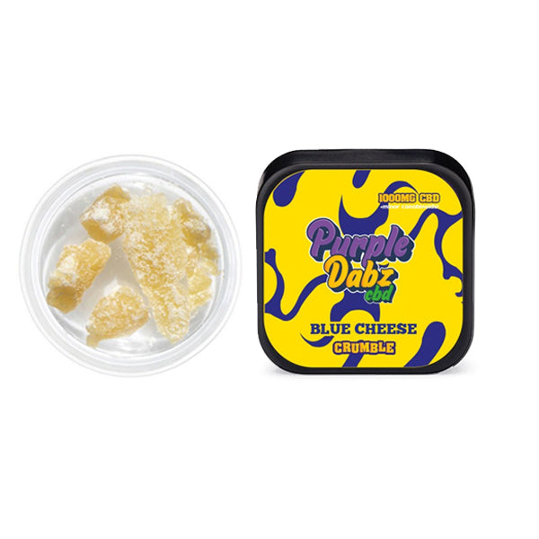 Purple Dabz by Purple Dank 1000mg CBD Crumble - Blue Cheese (BUY 1 GET 1 FREE)